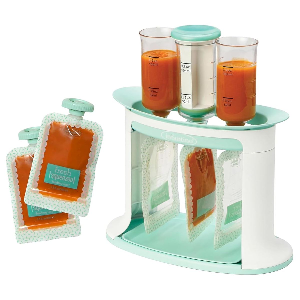 INFANTINO - Dispensador de compota Squeeze Station