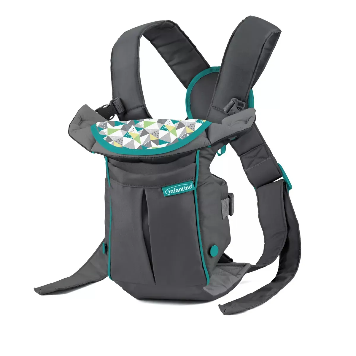 INFANTINO - Portabebés Swift Classic con Bolsillo Gris Infantino