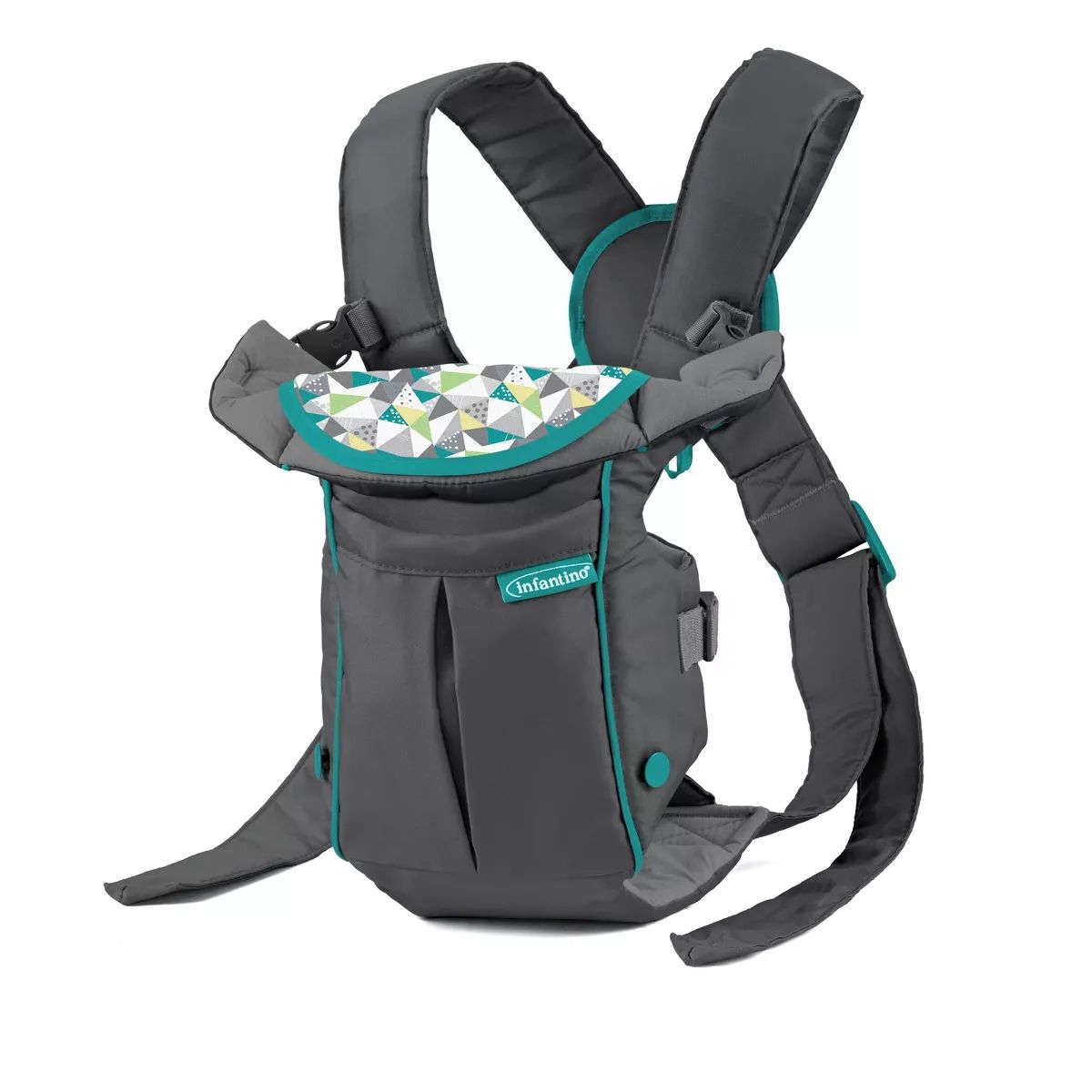 INFANTINO - Portabebés Swift Classic con Bolsillo Gris Infantino