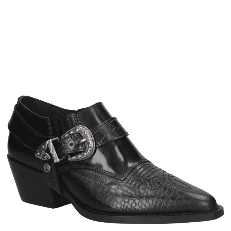 ZAPPA - Zapato Mujer Vaquero Negro Zappa