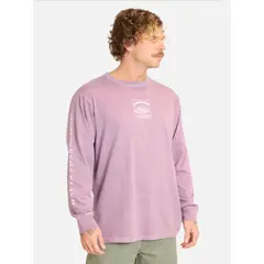 MAUI AND SONS - Polera ML Mesuf Burdeo Hombre - Burdeos