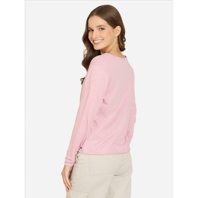 Imagen 2 del producto Polera ML Kalani Rosado Mujer - Rosa