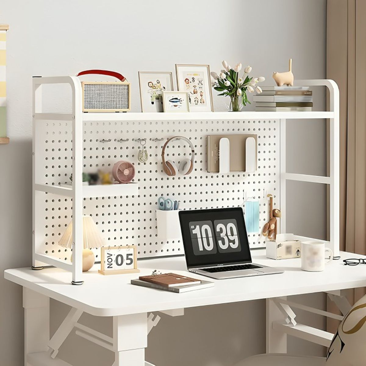 GENERICO - Rack Estante Organizador De Escritorio 1 Nivel 75x68x20