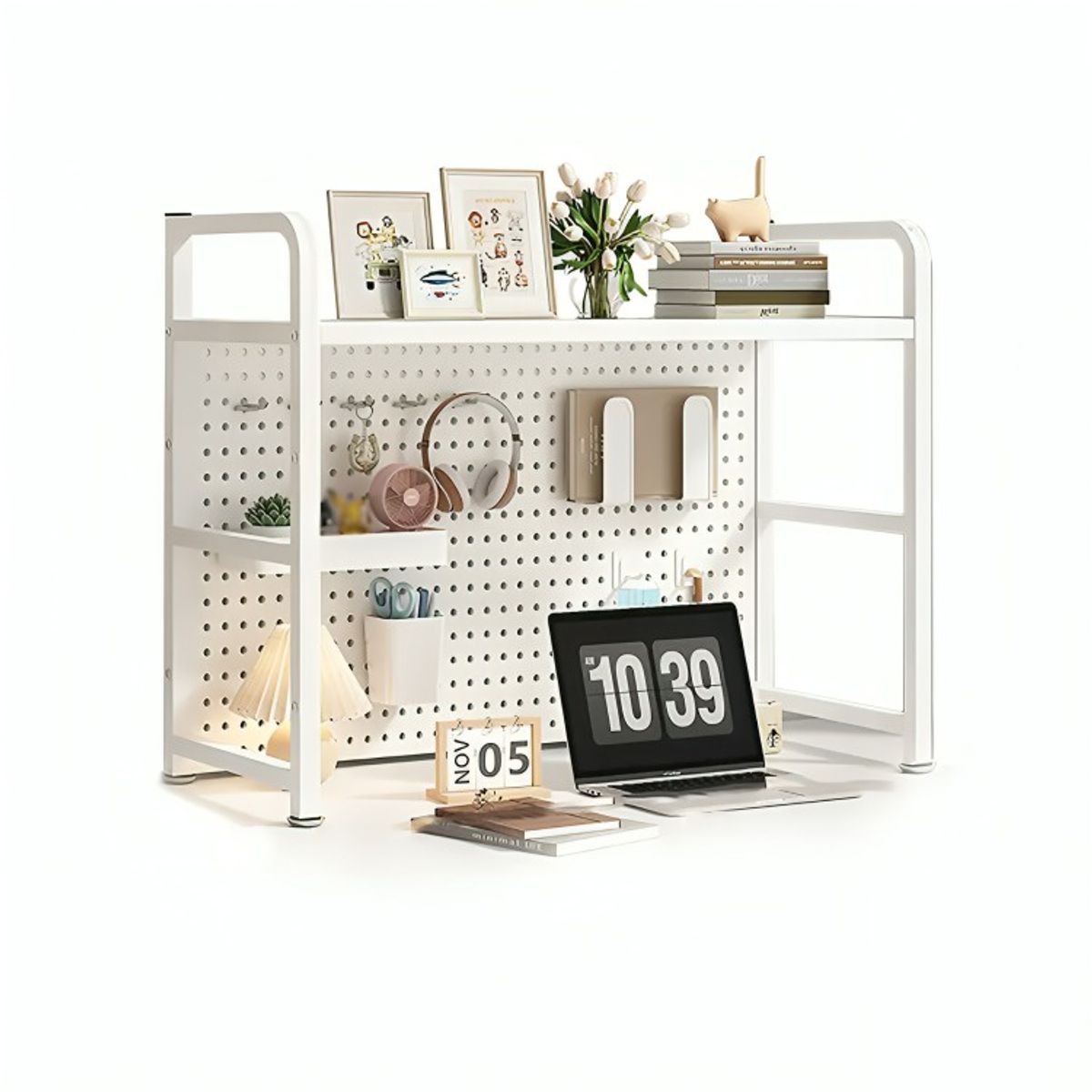 GENERICO - Rack Estante Organizador De Escritorio 1 Nivel 75x68x20