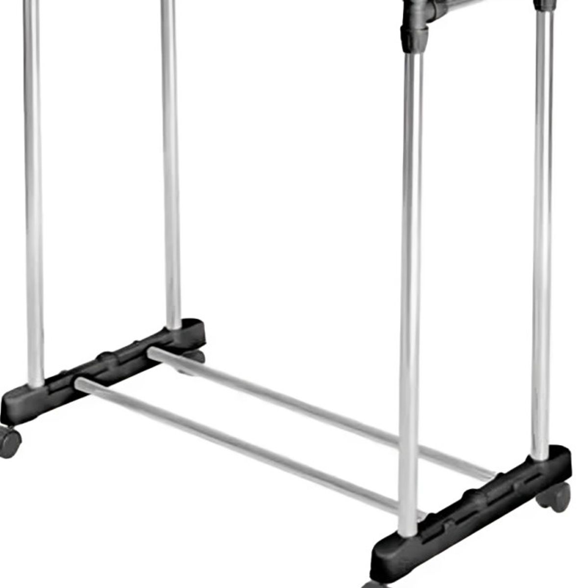 GENERICO - Perchero Colgador Exhibidor Ropa Doble Metálico