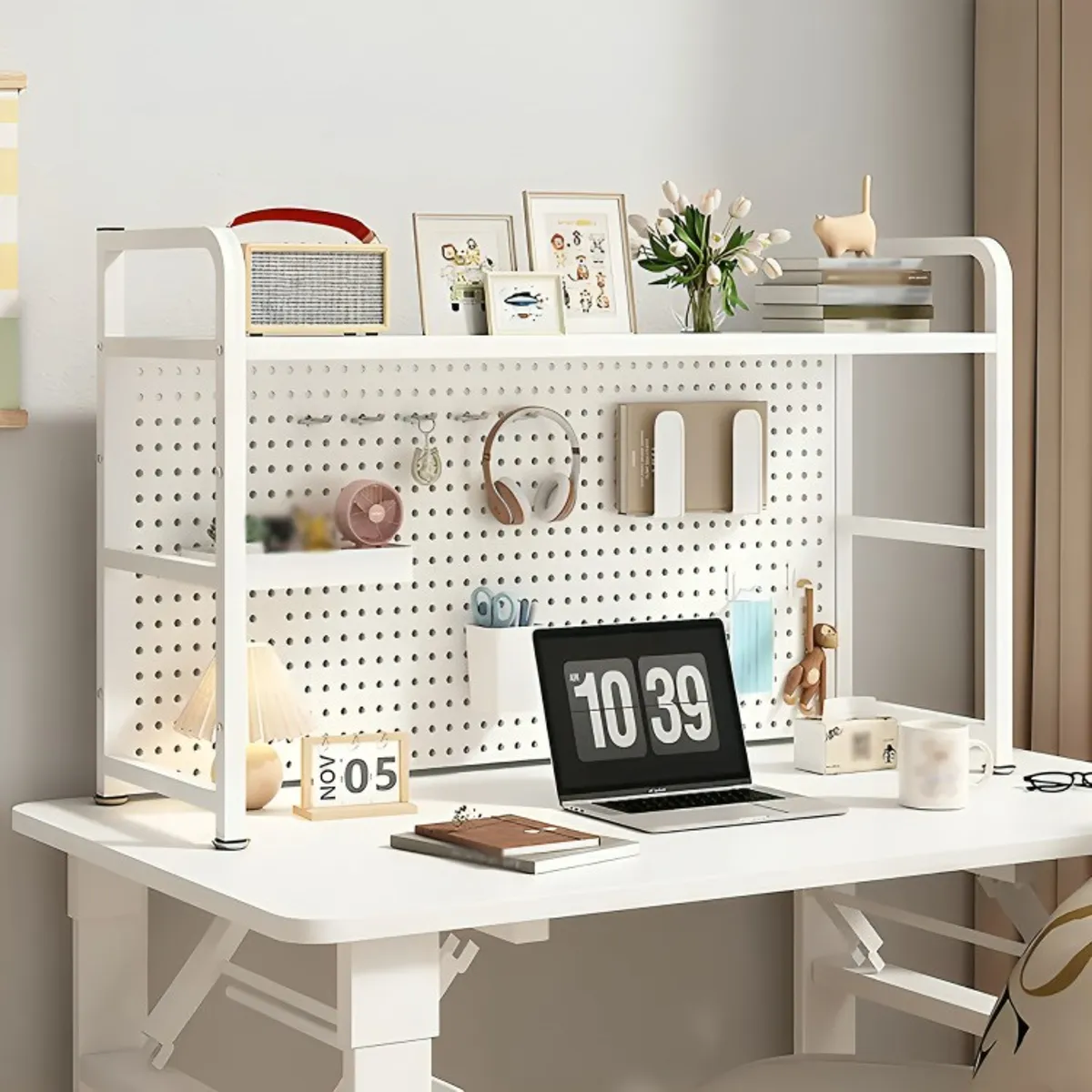GENERICO - Rack Estante Organizador De Escritorio 1 Nivel 75x68x20
