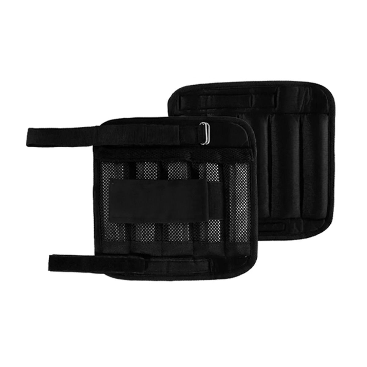 SDFIT - Pesas De Tobillo Placas Acero Ajustables 2,5kg X 2 = 5kg