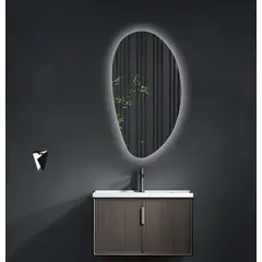 DELL ORTO - Espejo orgánico Led touch 60x110 cm Iluminación trasera - Verdi…