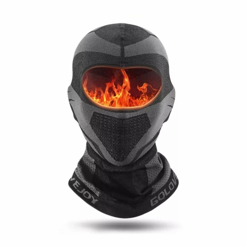 GOLOVEJOY - Balaclava térmica de doble capa para frios extremos