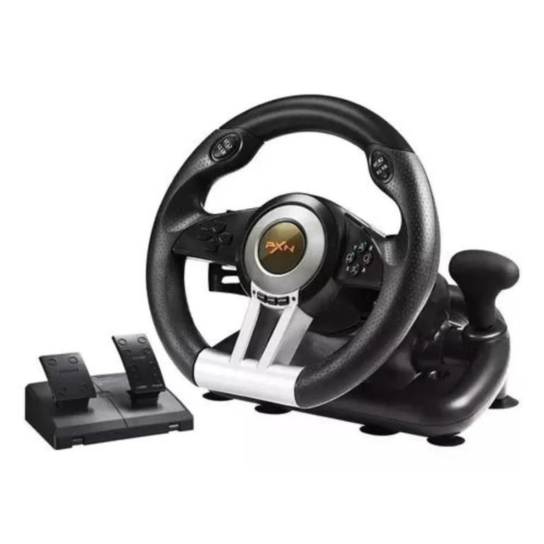 MOVI VOLANTE CON PEDALES PARA SIMULACION PC PS3 PS4 X-SERIES XLS SWITCH