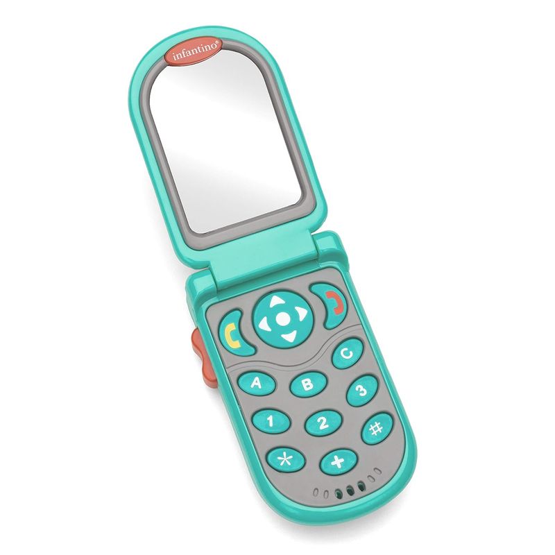 INFANTINO - Juguete Teléfono Flip & Peek Fun Phone