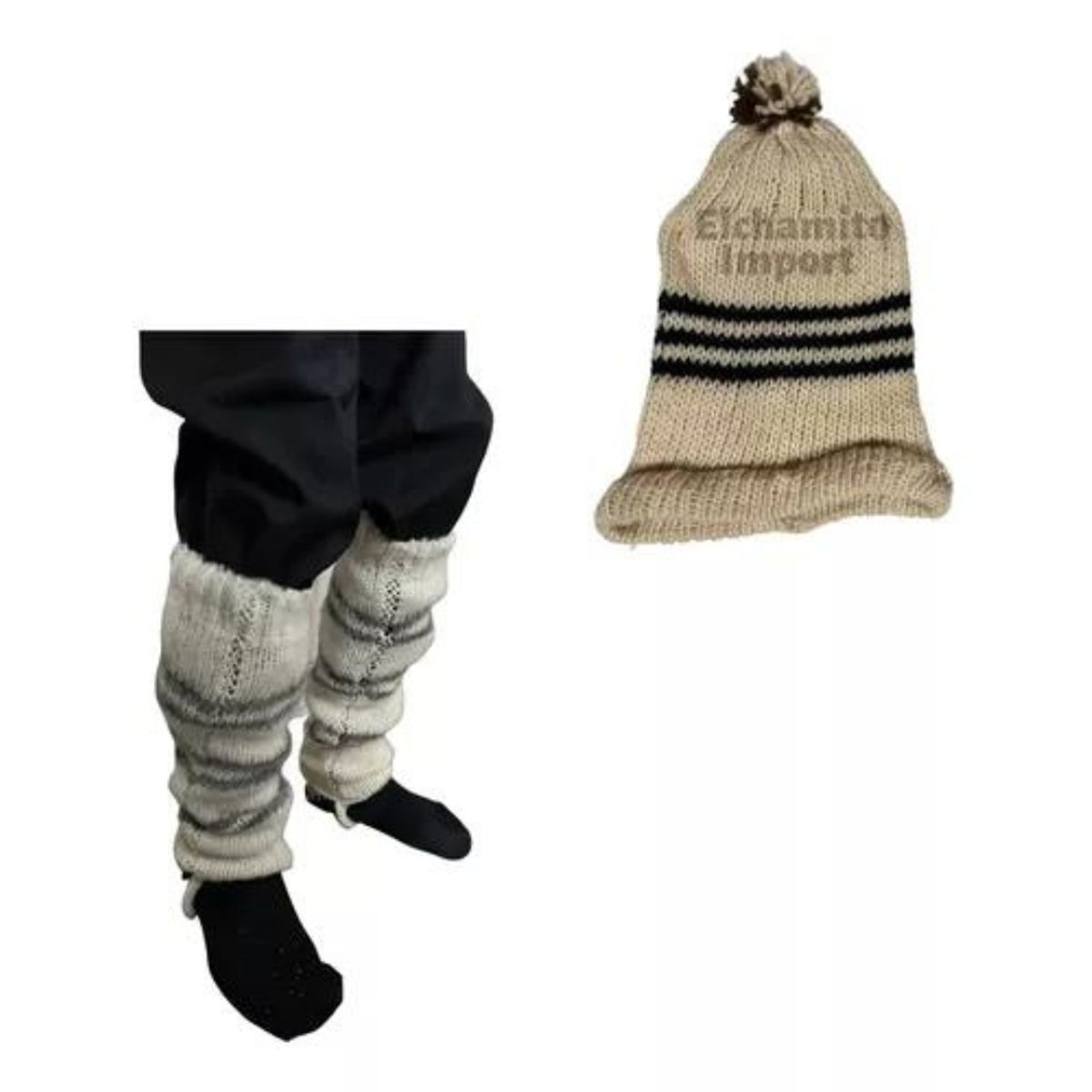 GENERICO - Set De Gorro Y Polainas Chilota Fiestas Patrias