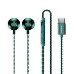 REMAX - Audífonos RM-711A Tipo-C Varios Colores Verde