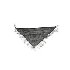 GENERICO - Puntilla Chal Traje Tipico Baile Chilote Mujer