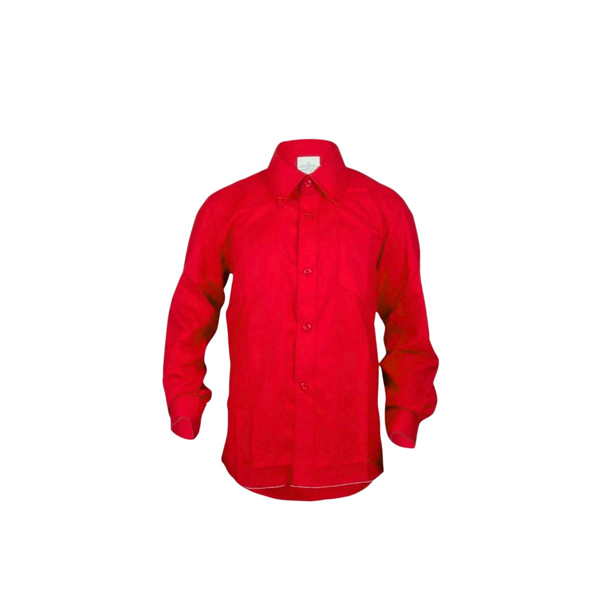 GENERICO - Camisa Para Trajes Tipicos Juvenil Roja