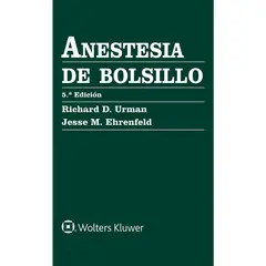 EDITORIAL MEDITERRANEO - Libro Anestesia de bolsillo 5ª Ed.