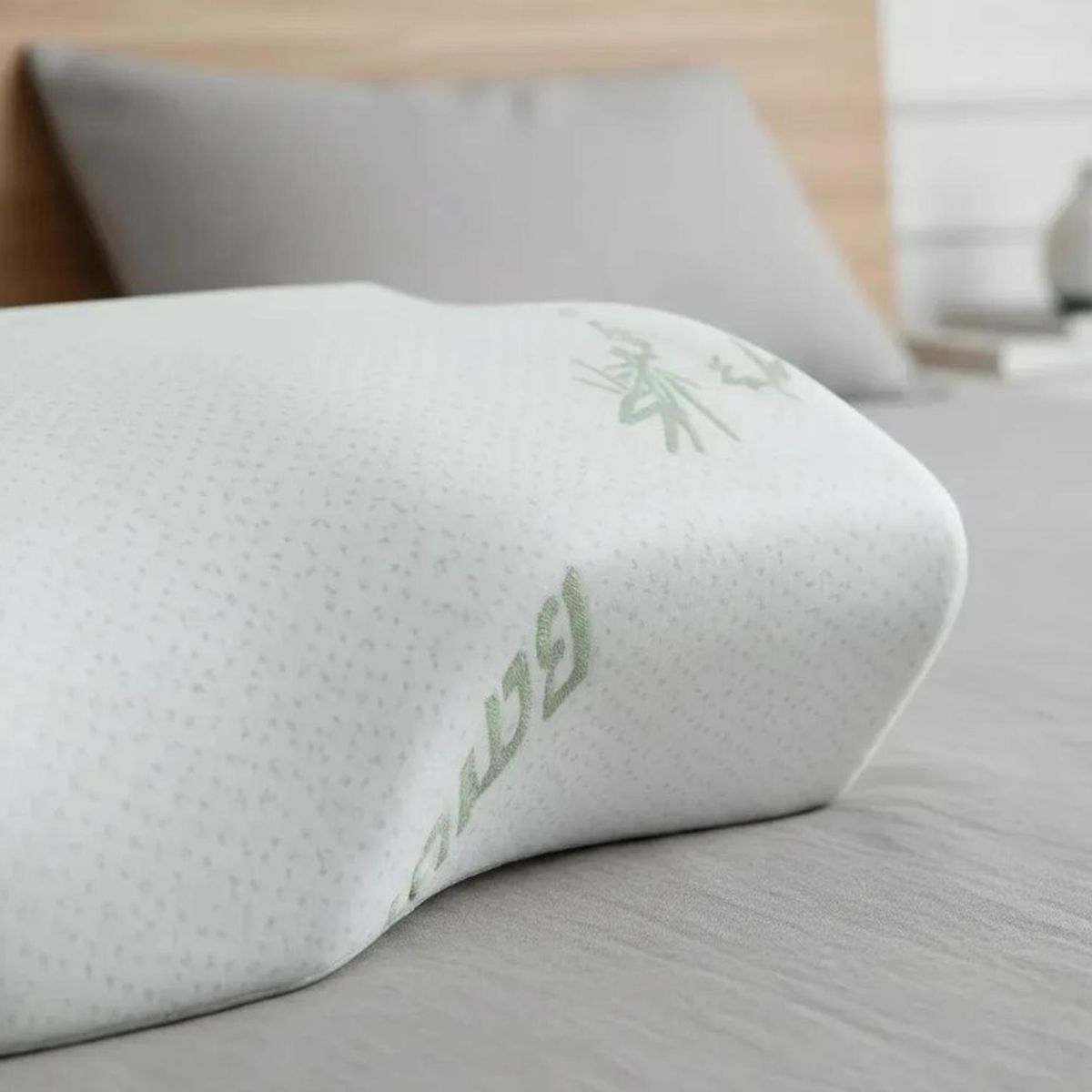 MAXCARE - Almohada Cervical Viscoelastica Comfort 60x38x12/8