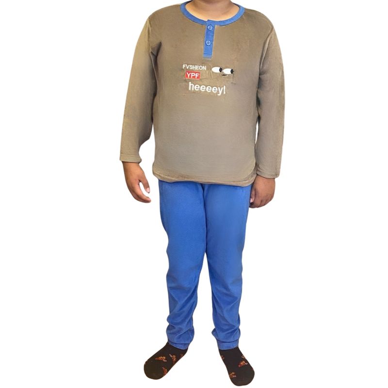 MPROPIA - Pijama Micropolar Niños Diseños Y Colores 429