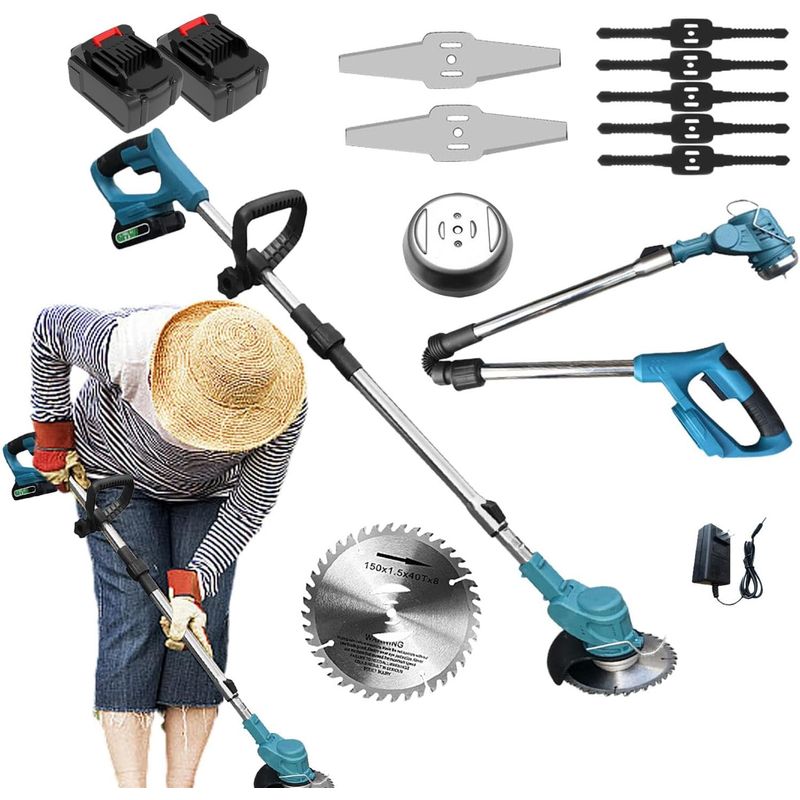 MOVI - SET DE JARDINERÍA CON CORTADORA, TIJERAS DE PODAR Y MINI MOTOSIERRA