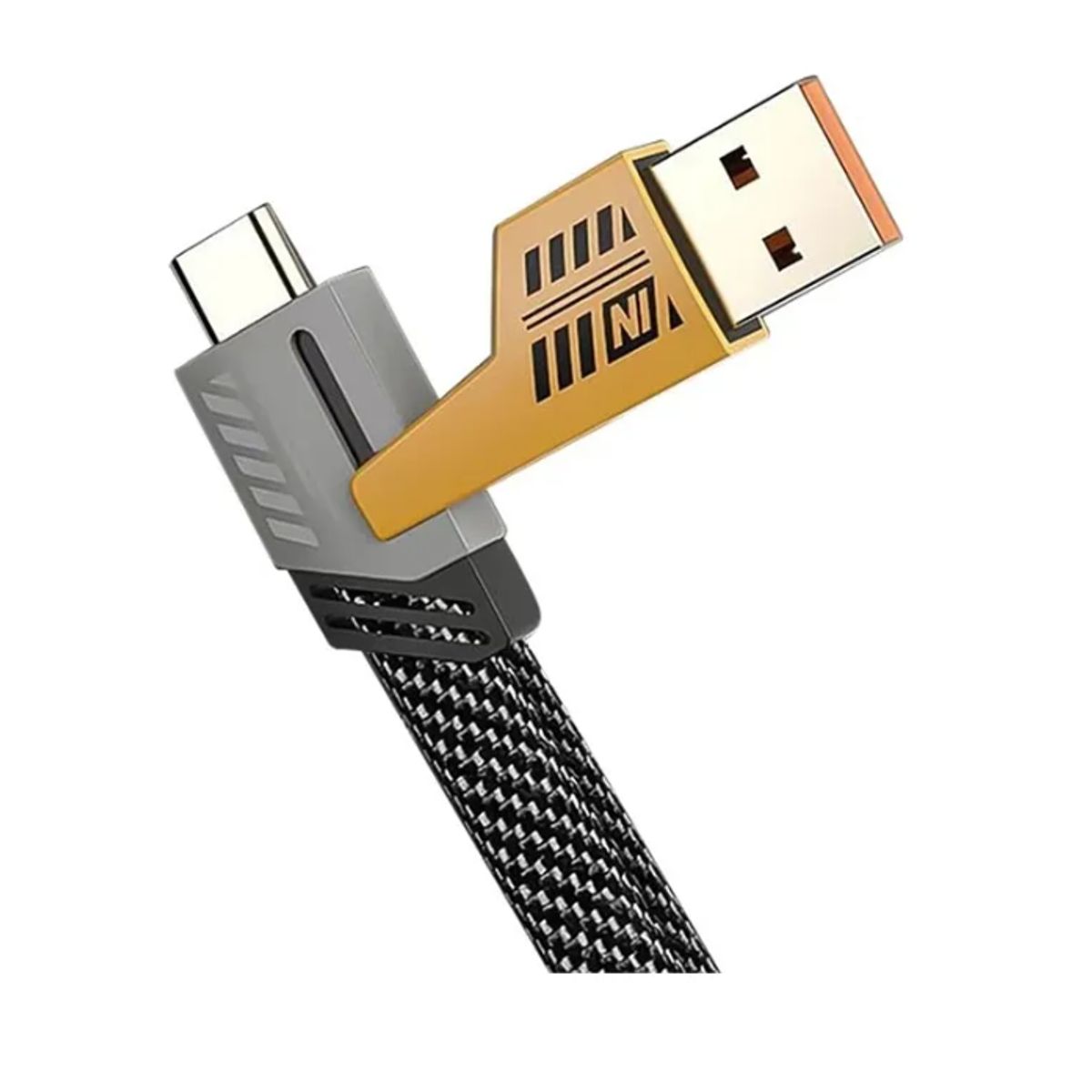 GENERICO - Cable De Datos De Carga Rápida 4 En 1 Tipo A Y C