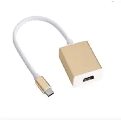 GENERICO - Adaptador Vga Usb C A 4k Hdmi Type C