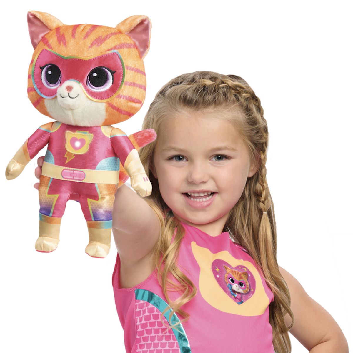 JUST PLAY - Peluche con luz y sonido de Ginny SuperKitties