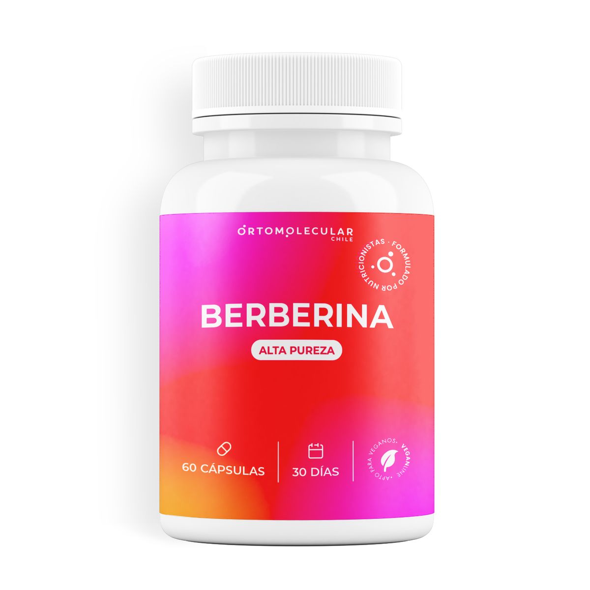 ORTOMOLECULAR - Berberina 60 Capsulas Ortomolecular