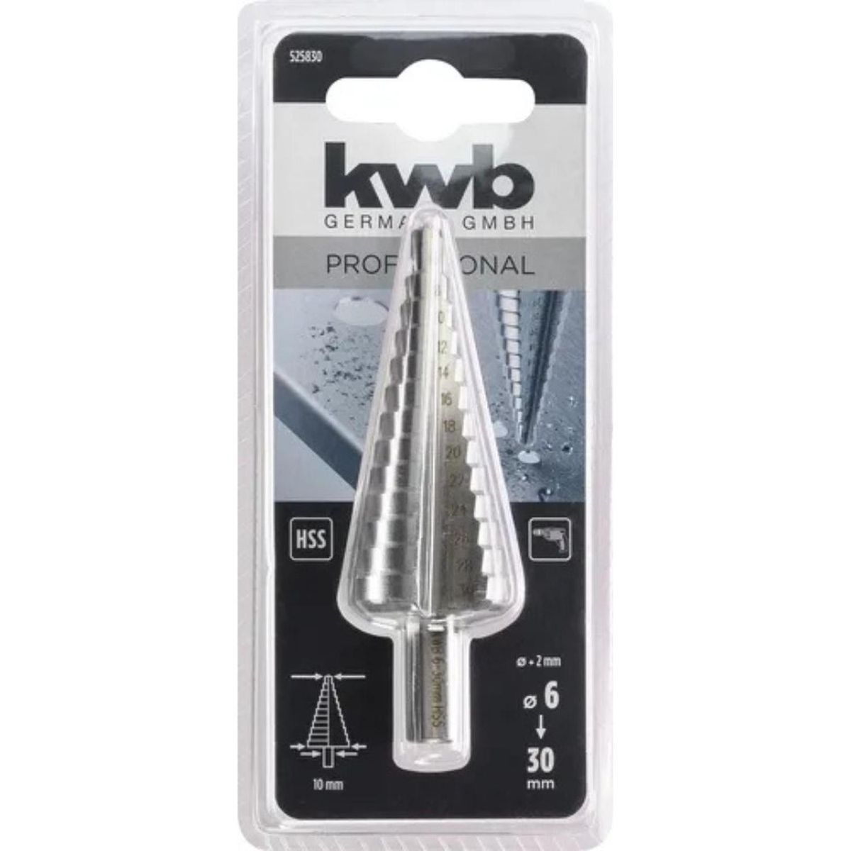 KWB - Broca Escalonada para Metal KWB 4-20 MM 49525820