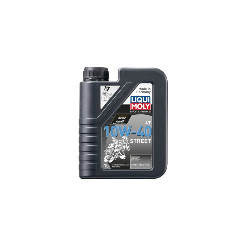 LIQUI MOLY - Aceite de Moto y Cuatriciclo 10w 40 Sintetico Liqui Moly 1L