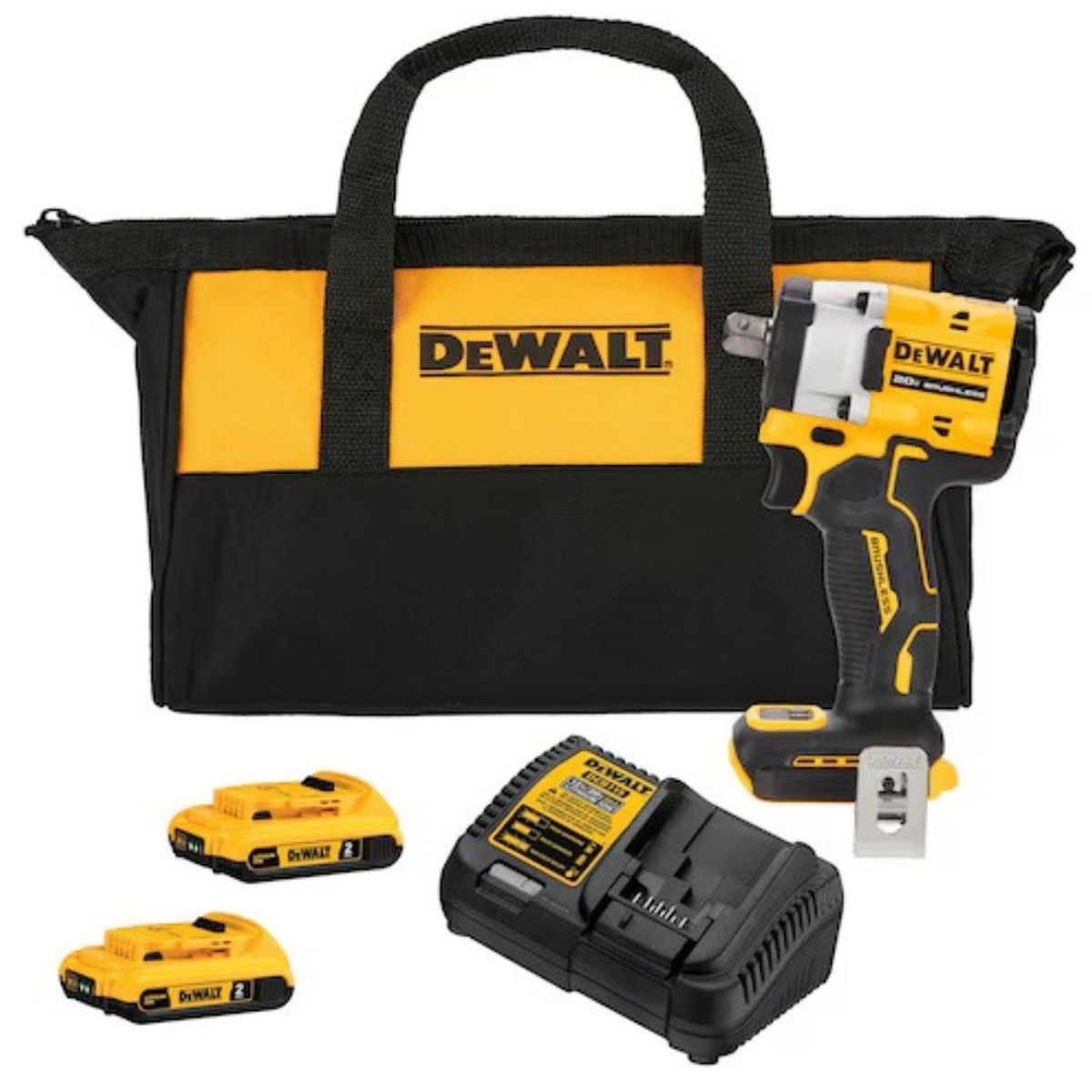 DEWALT - Kit Llave De Impacto 1/2 Atomic 20v Dewalt Dcf922d2-b2