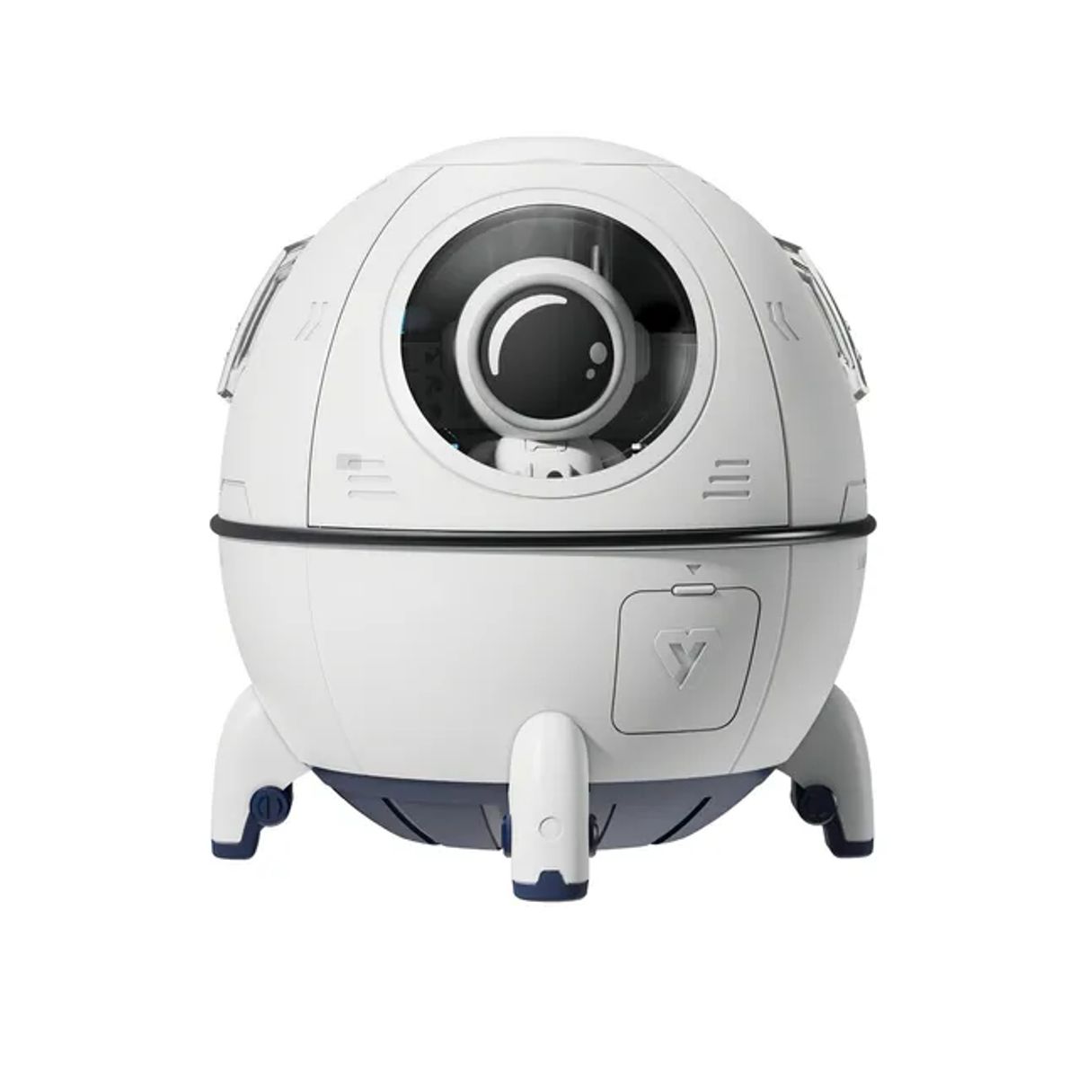 GENERICO - Humidificador Cápsula Espacial 220ml Usb Purificador Difusor Color Blanco