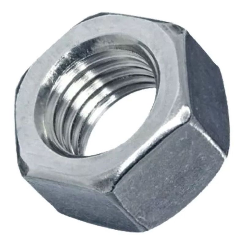 METALFER - Tuerca Zn 1" 100 Unidades