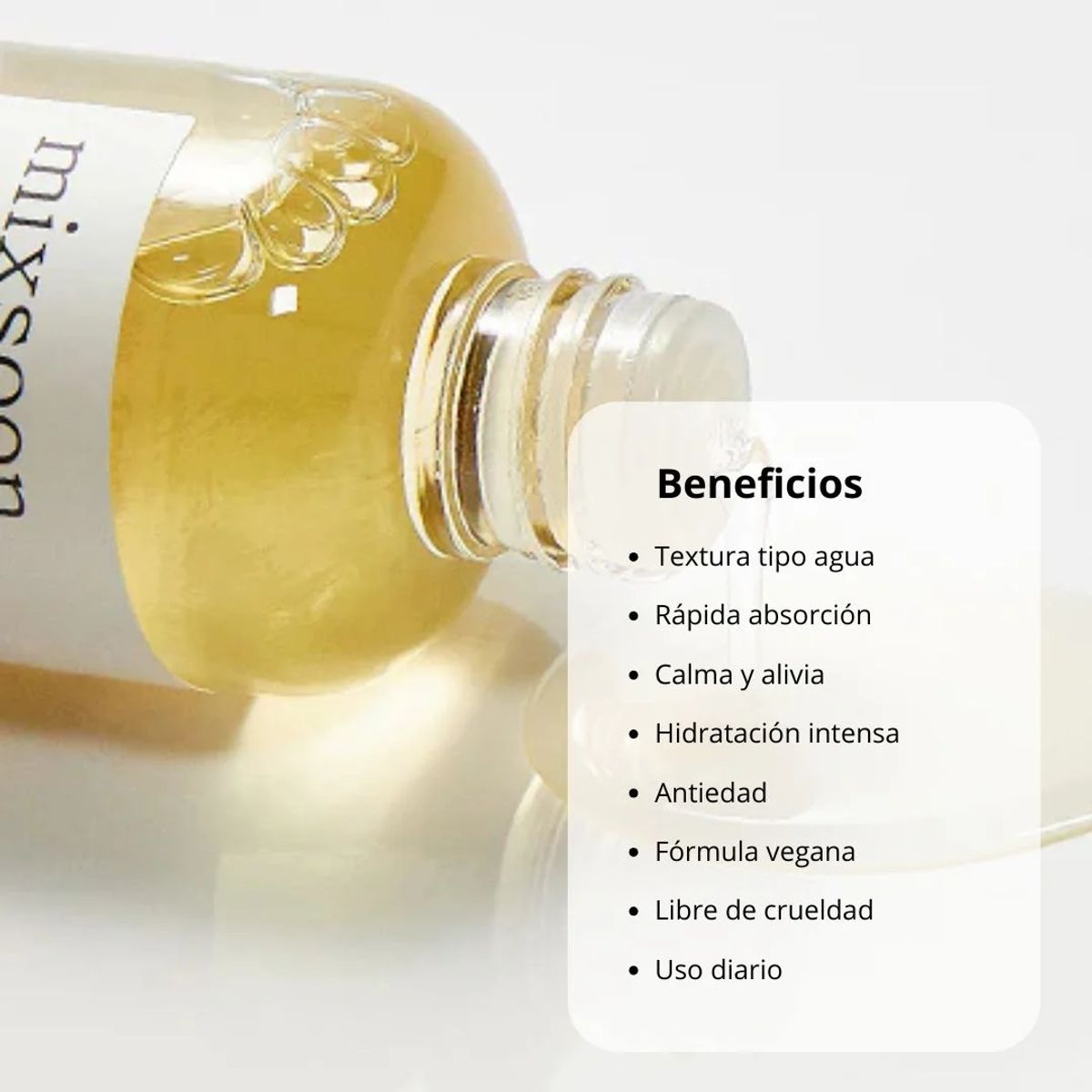 MIXSOON - Essence Mixsoon Soondy Centella Asiática 100 Ml Para Piel