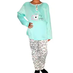 MPROPIA - Pijama Franela Niña Invierno Manga Larga 457