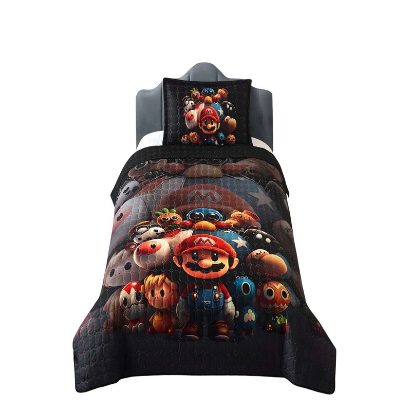 GENERICO - CUBRECAMA QUILT DE VERANO INFANTIL NIÑO