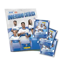 PANINI - ÁLBUM TAPA BLANDA UNIVERSIDAD CATÓLICA + 40 SOBRES