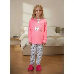 LIKE SHOP - Pijama Franela Niña Invierno Manga Larga 457