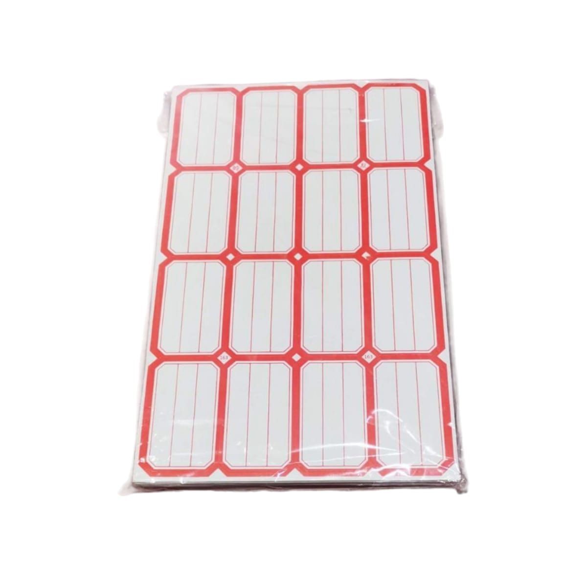 GENERICO - Pack 10 Sobres Etiquetas Adhesivas Identificacion 10x6cm Gms