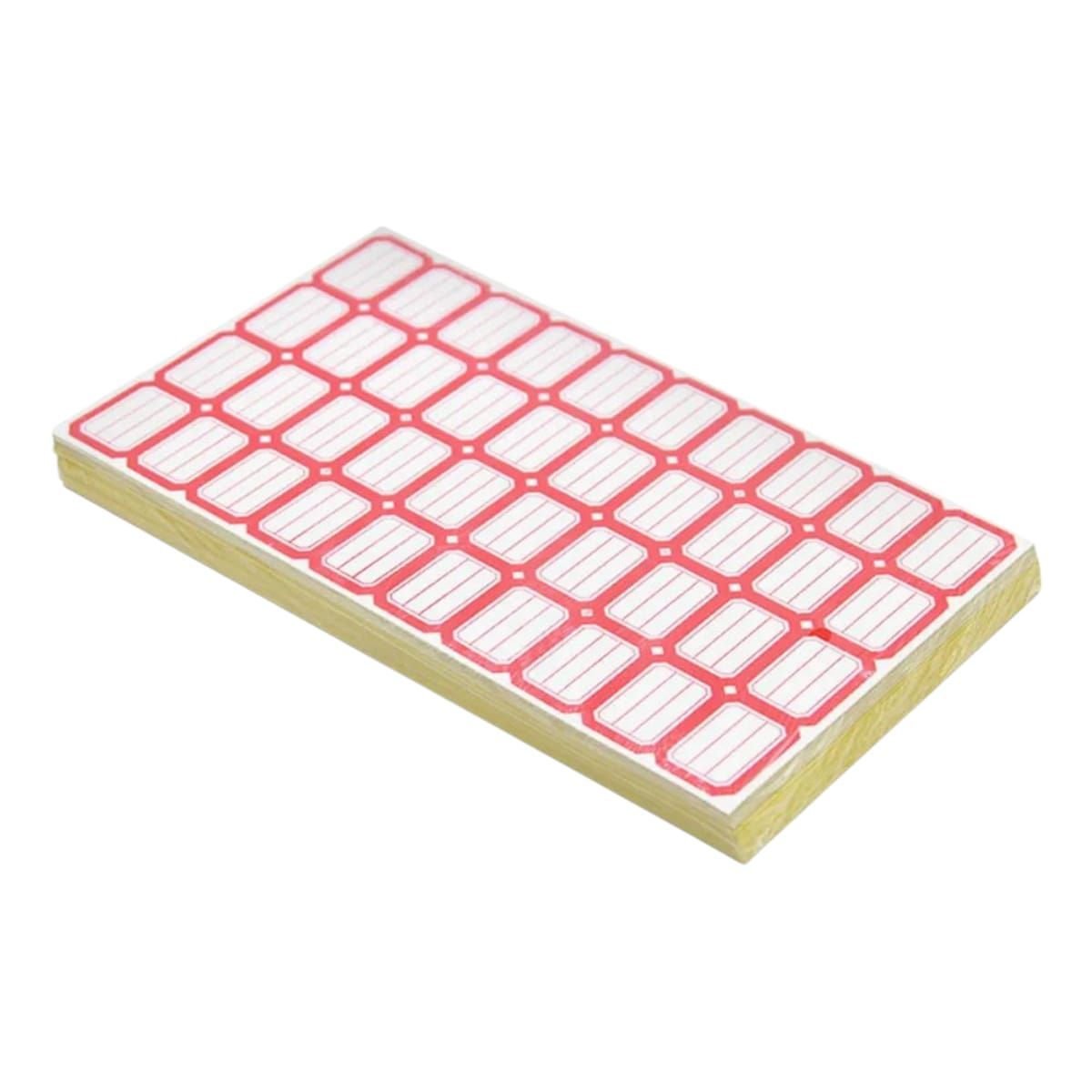 GENERICO - Pack 10 Sobres Etiquetas Adhesivas Identificacion 10x6cm Gms