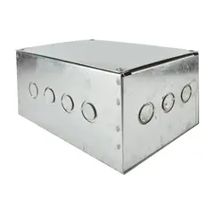 GENERICO - Caja Metálica C-23 300x200x150mm Galvanizada