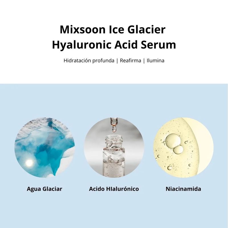MIXSOON - Mixsoon "Glacier Water Hyaluronic Acid Serum 100 ml"