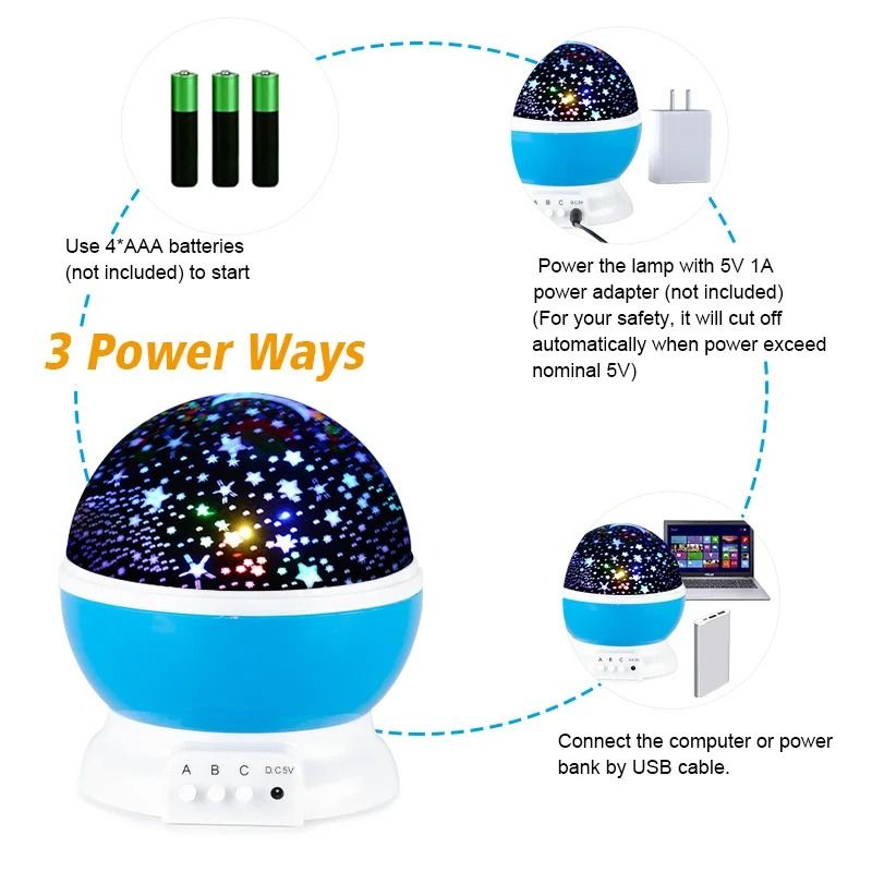 GENERICO - ESPANTACUCO PROYECTOR DE LUCES