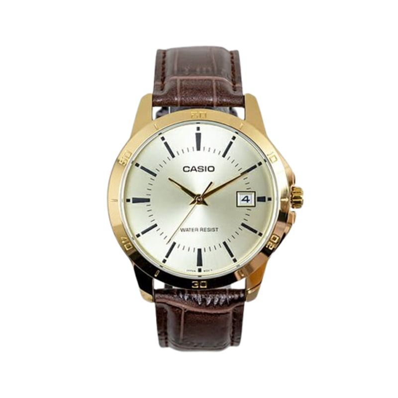 CASIO - RELOJ CASIO MTPV004GL-9A HOMBRE ANALOGO DORADO