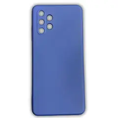 GENERICO - Carcasa Silicona Color Para Samsung Galaxy A32 4G - Azul