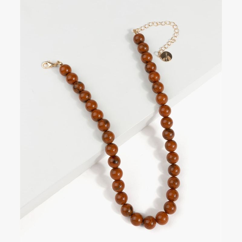 LOUNGE - Collar Mujer Borlas Resina