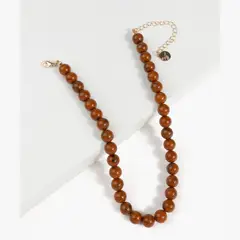 LOUNGE - Collar Mujer Borlas Resina