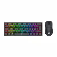 Pack Gamer S143 Teclado K617 RGB y Mouse King M724 Negro
