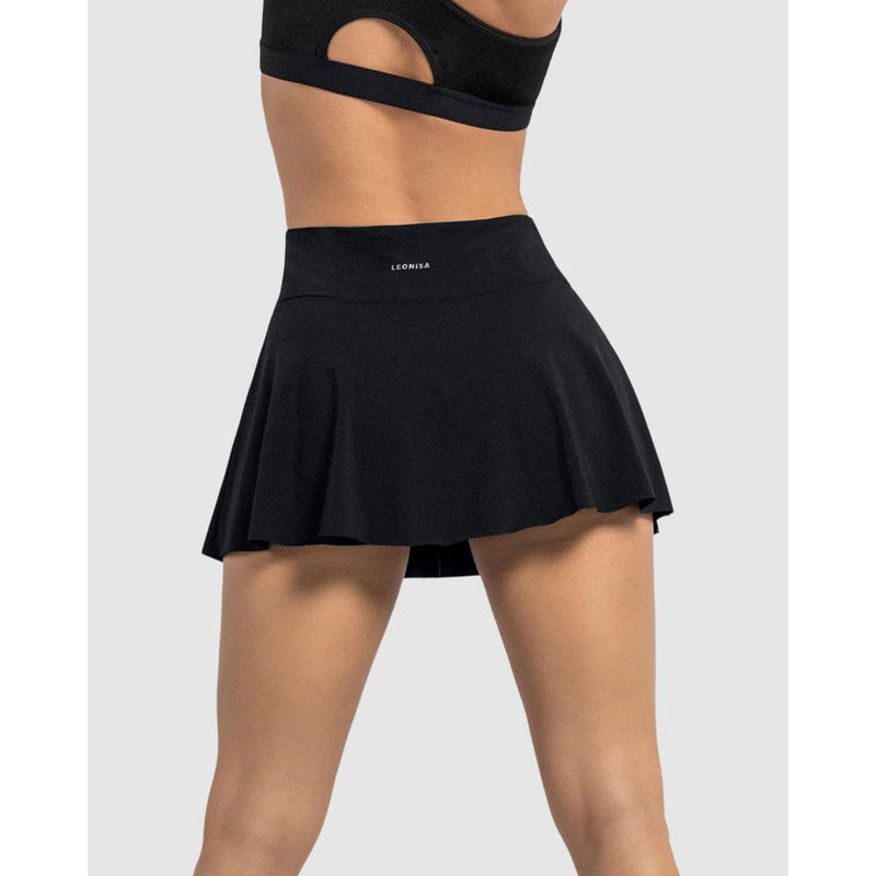 LEONISA - Falda deportiva con short interno con bolsillo