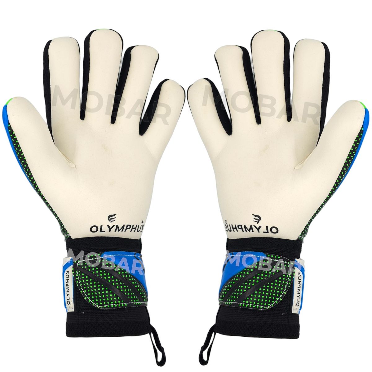 OLYMPUS - Guantes Arquero con Ferula Olymphus Atenas Látex Alemán verde