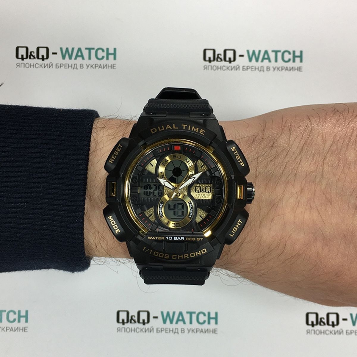 QYQ - RELOJ QYQ GW81J802Y HOMBRE ANALOGO DIGITAL SUMERGIBLE